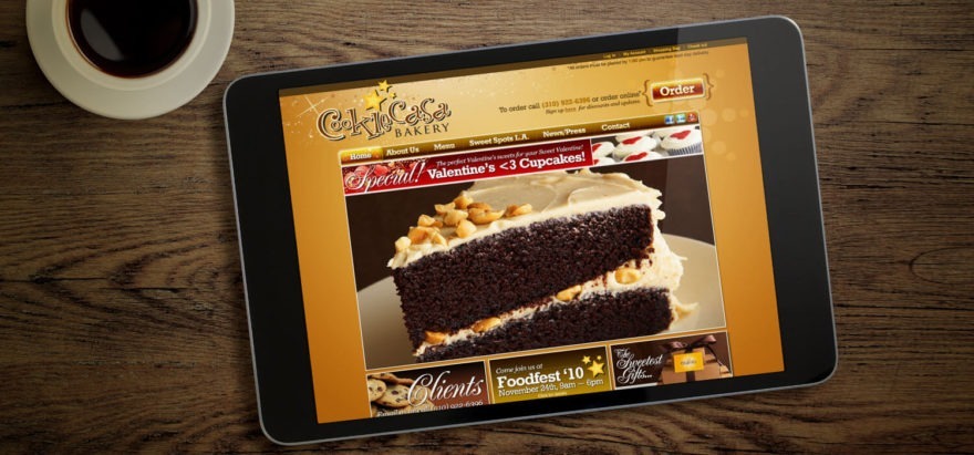 Cookie Casa Bakery: Website