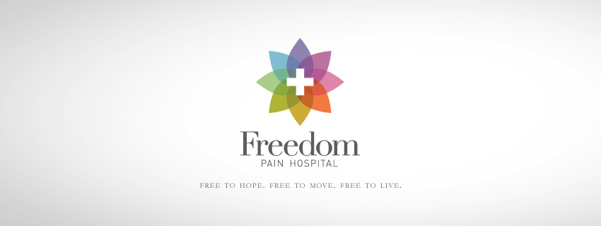 Freedom Pain Hospital Logo & Tag